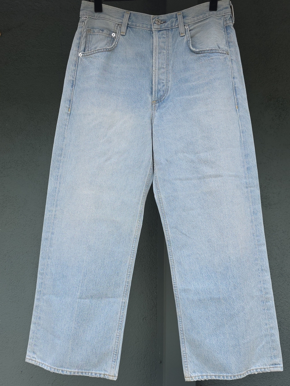 NEW $248 CITIZENS OF HUMANITY GAUCHO JEANS IN LIGHT BLUE SIZE 28